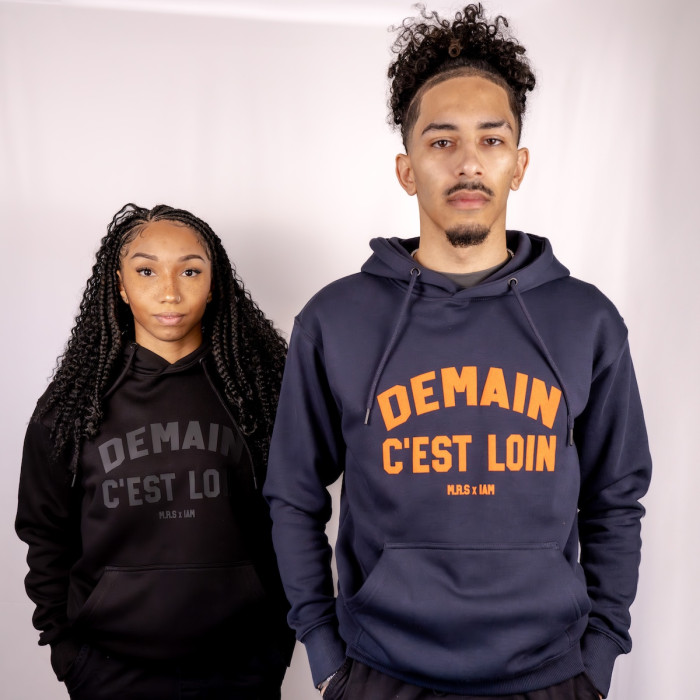 Hoodie Demain C Loin Velours*