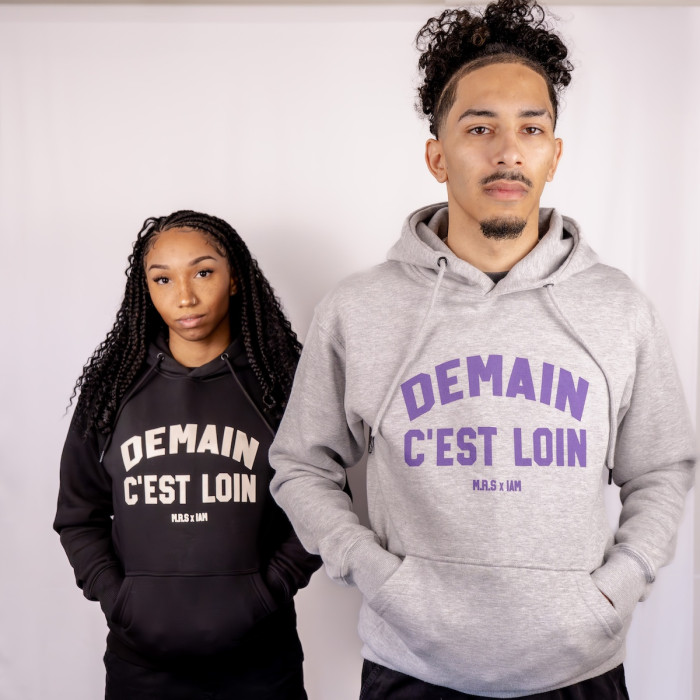 Hoodie Demain C Loin & Cap Velours*