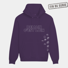 Hoodie Demain C'est Loin Logos P-B