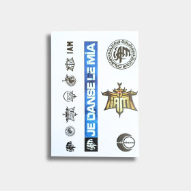 Stickers UV DTF Multi Logos IAM