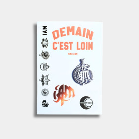 Stickers UV DTF Multi Logos IAM